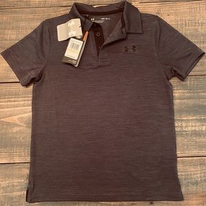 Charcoal grey Under Armour polo shirt